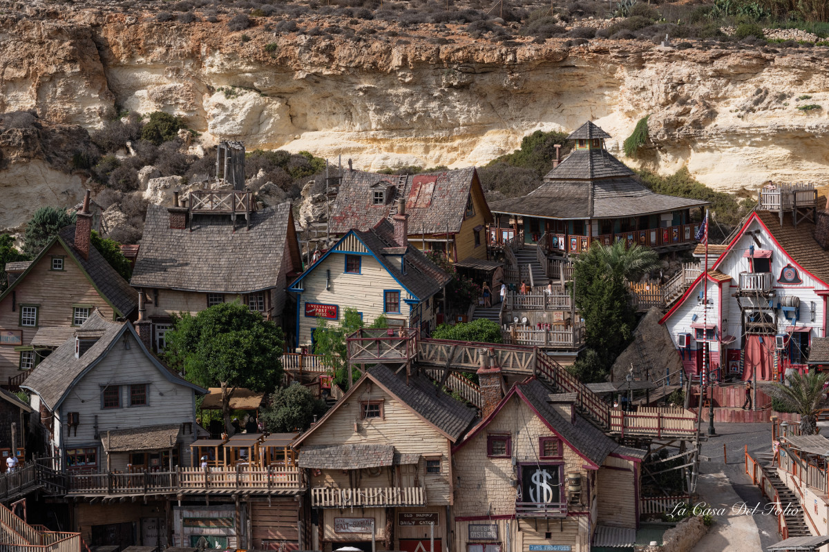 Le village de Popeye à Malte