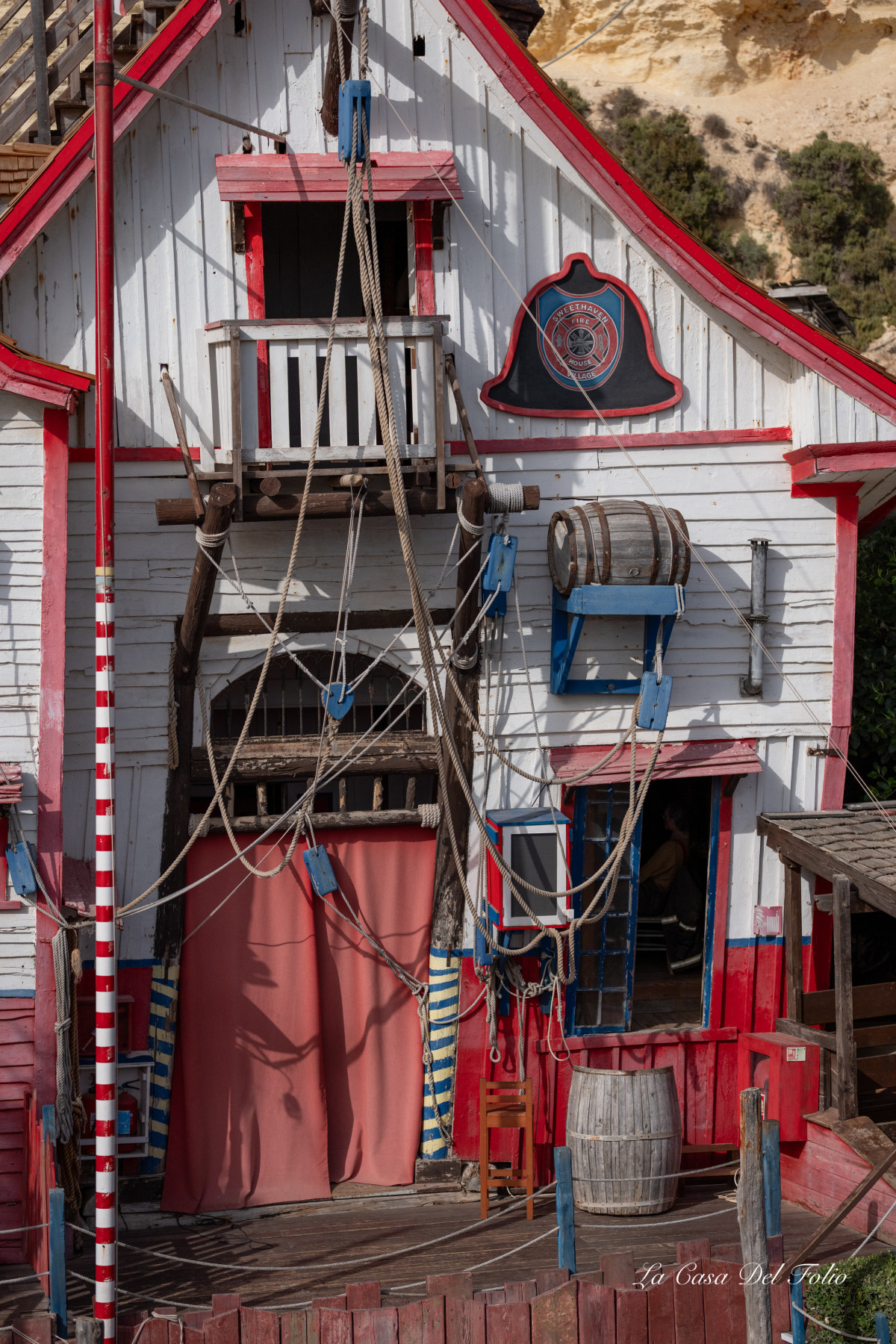 Le village de Popeye à Malte