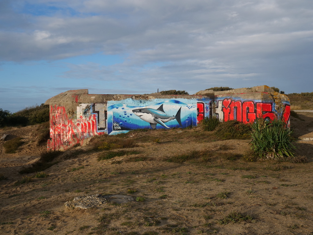 Graffiti bunkers du mur de l'Atlantique