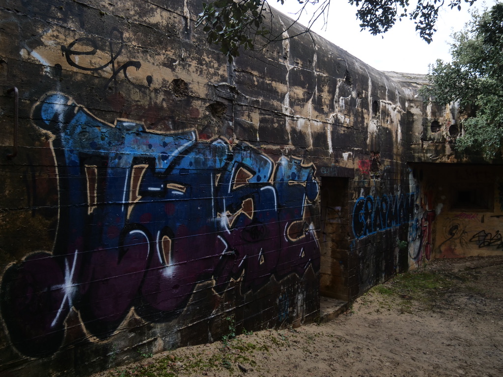 Graffiti bunkers du mur de l'Atlantique