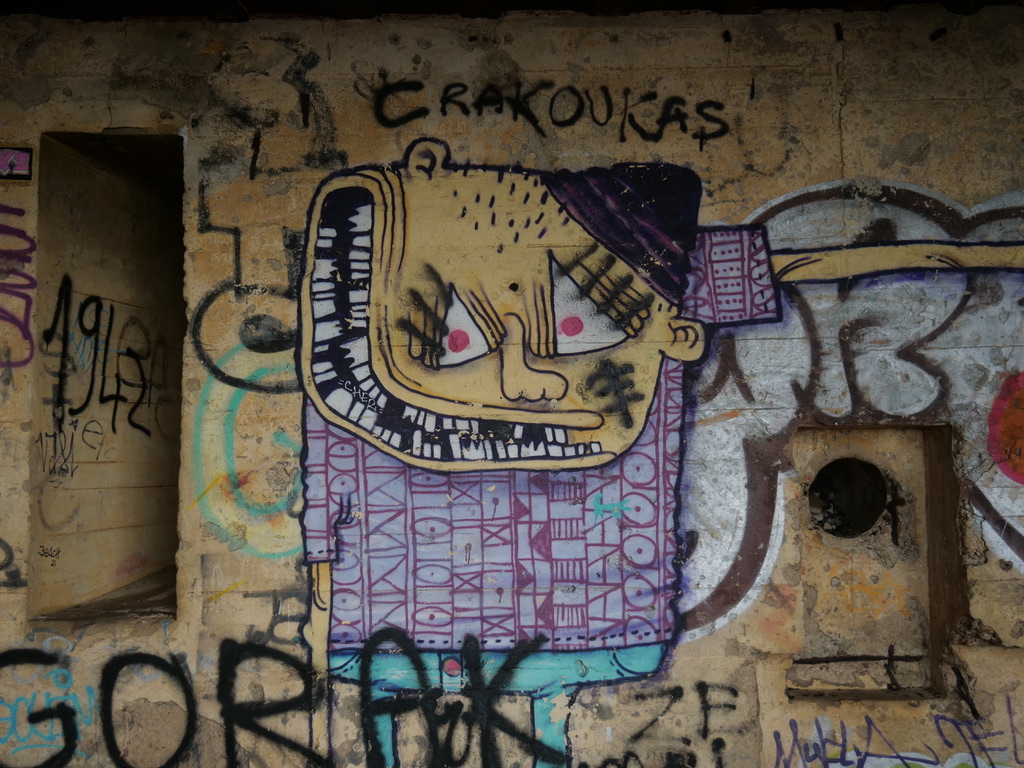 Graffiti bunkers du mur de l'Atlantique