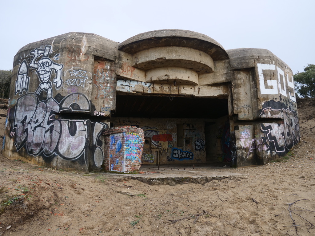Graffiti bunkers du mur de l'Atlantique