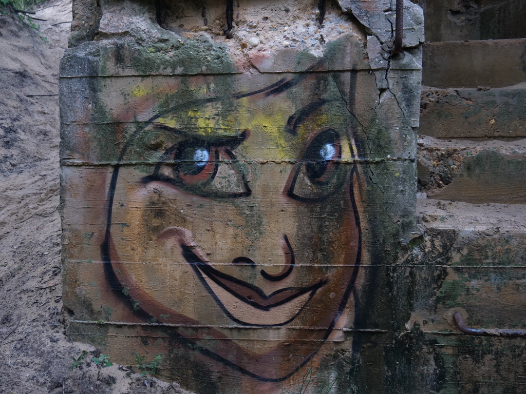 Graffiti bunkers du mur de l'Atlantique