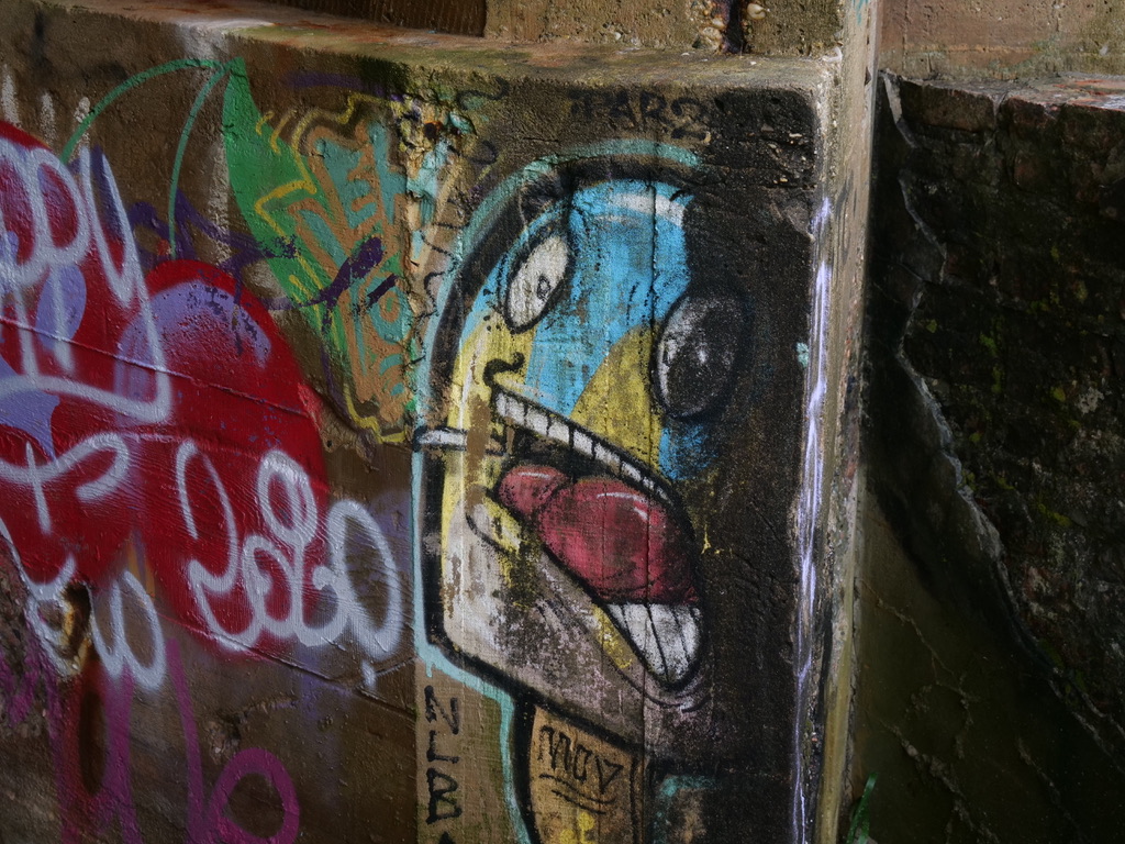 Graffiti bunkers du mur de l'Atlantique