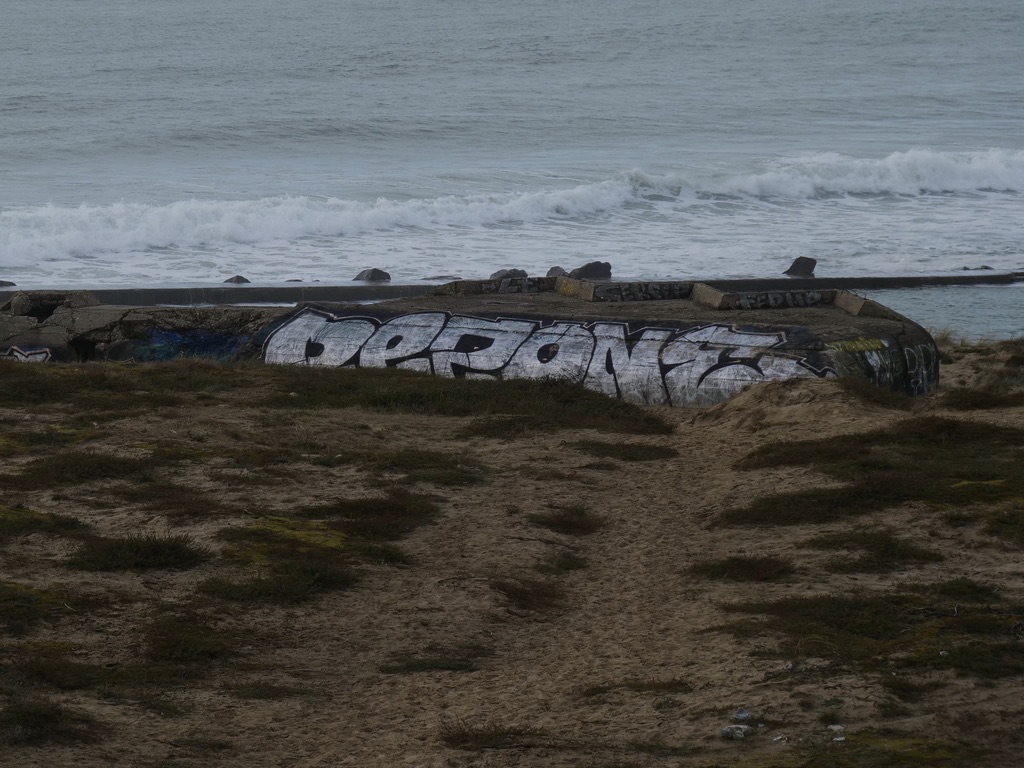 Graffiti bunkers du mur de l'Atlantique