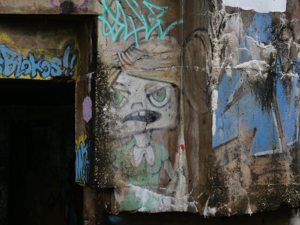 Graffiti bunkers du mur de l'Atlantique