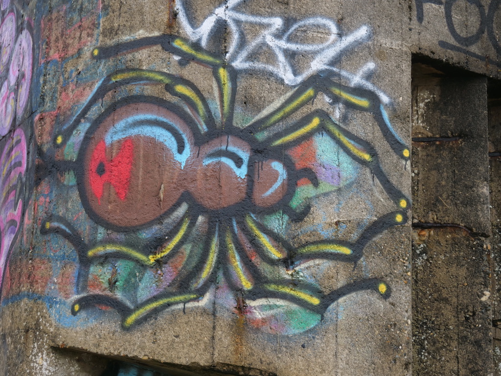 Graffiti bunkers du mur de l'Atlantique