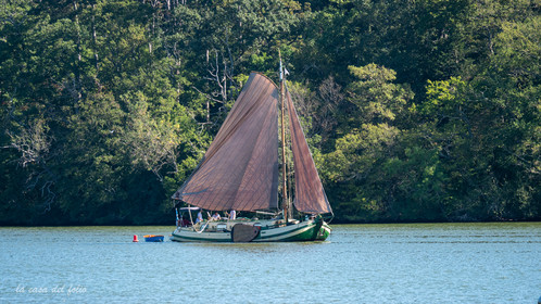 Bateau traditionnel sur la Loire