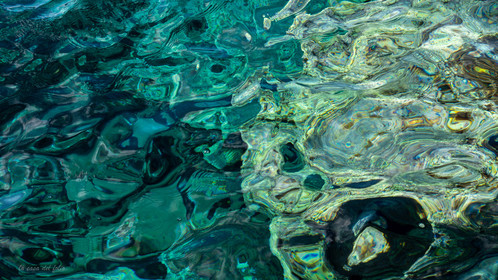 Reflet:  photo ultraHD sur Alu Dibond 106,7 x 60 cm