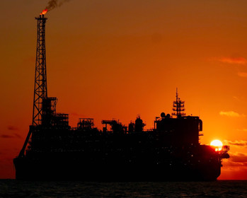 FPSO dans l'Atlantique Sud