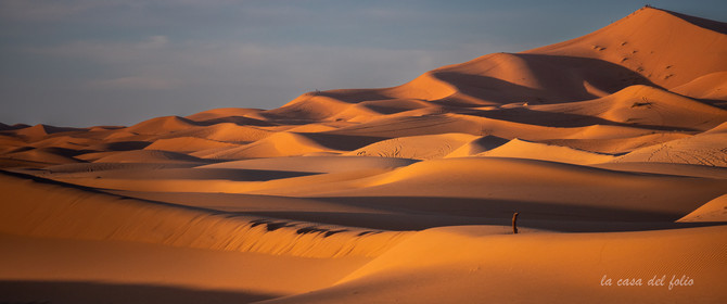 Maroc désert du Sahara,Photo ultra HD sur alu Dibond 119,6 x 50 cm