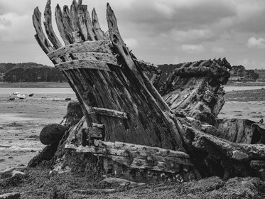 Cimetière de Bateaux de Rostellec - Bretagne