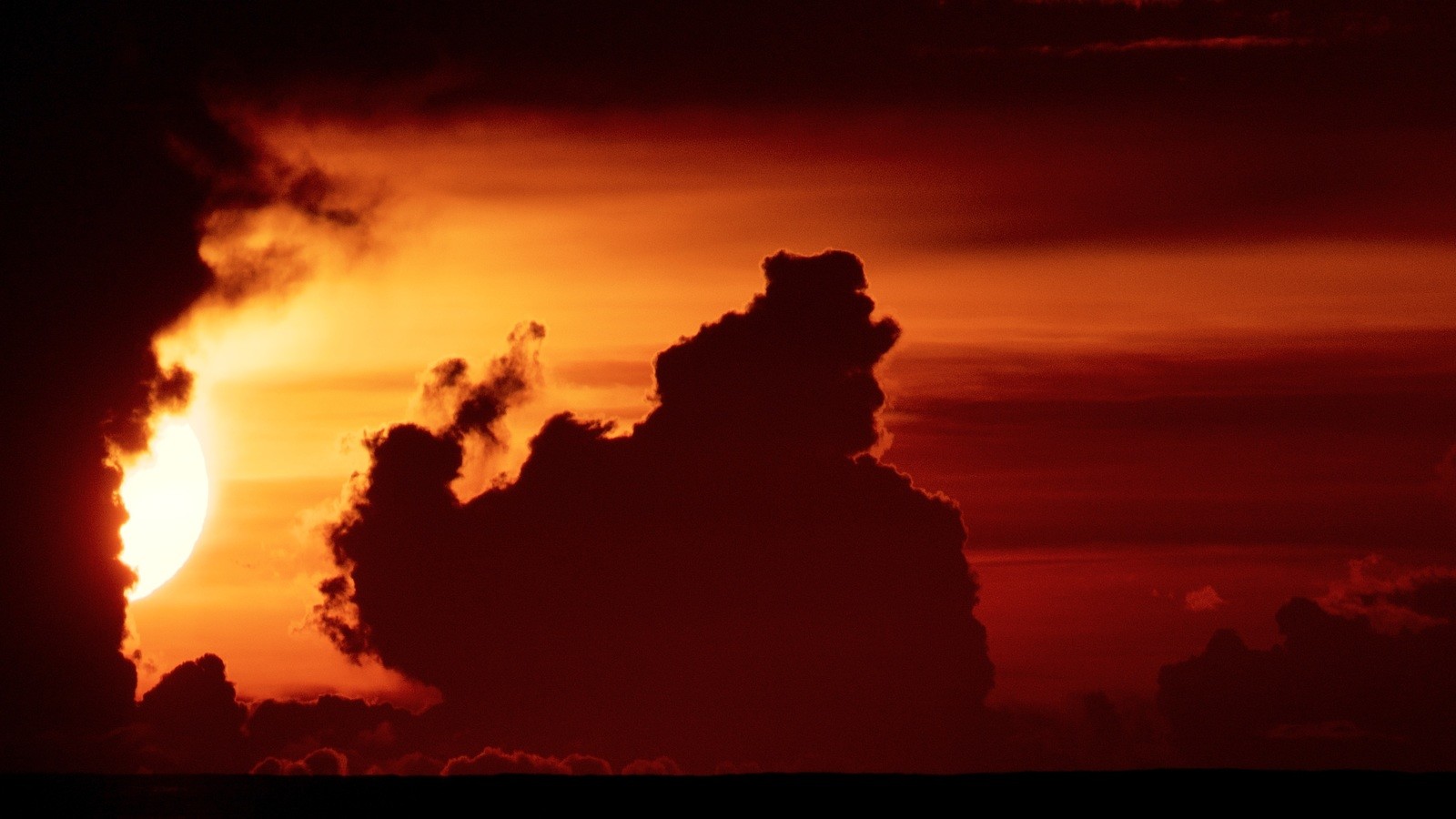Sunset Atlantique sud