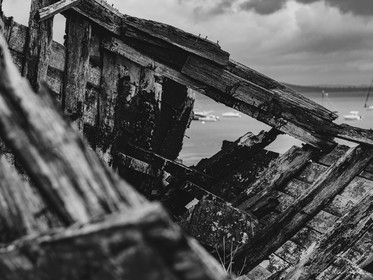 Cimetière de Bateaux de Rostellec - Bretagne