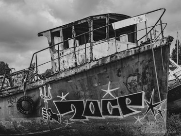 Cimetière de Bateaux de Rostellec - Bretagne