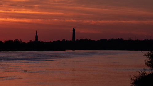 Les bords de l'Erdre à Nantes