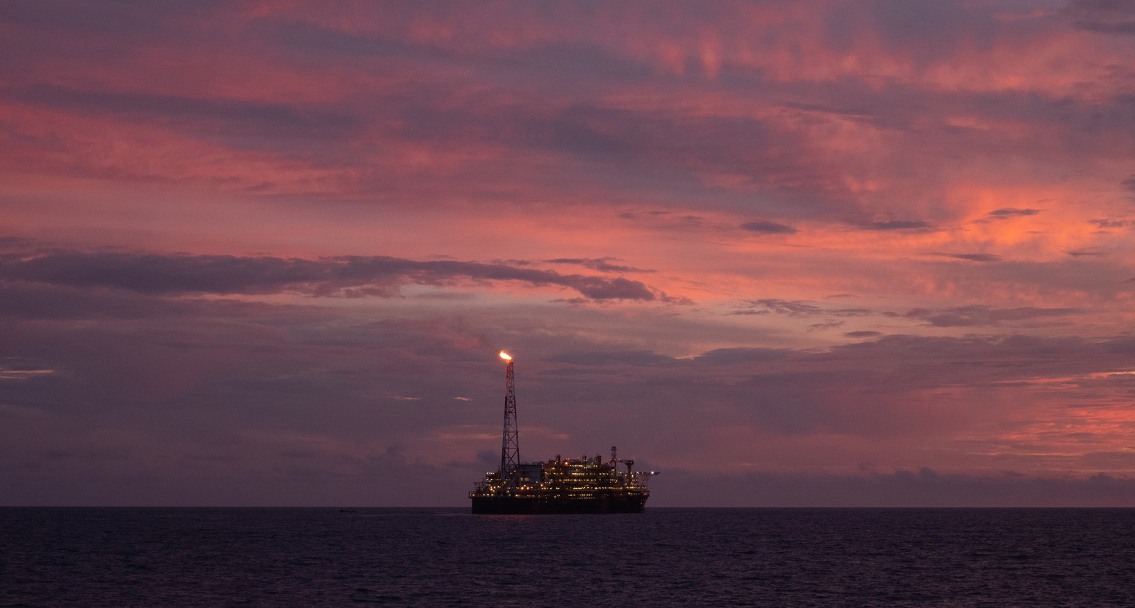 FPSO au large de l'Afrique de l Ouest
