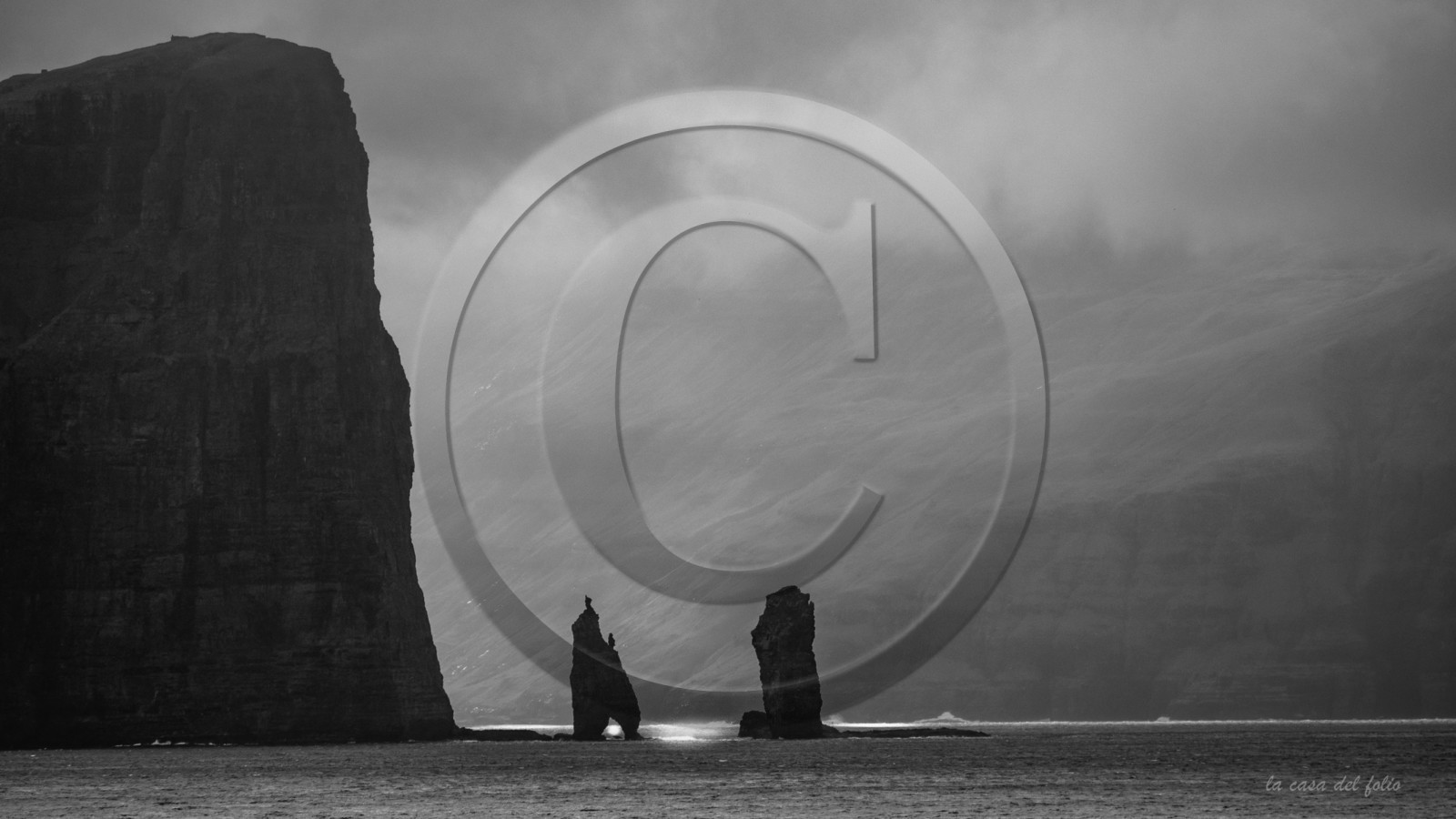 îles Féroé :Photo ultra HD sur alu Dibond 106,7 x 60 cm