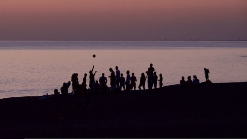 Sunset plage des Sables d'Olonne