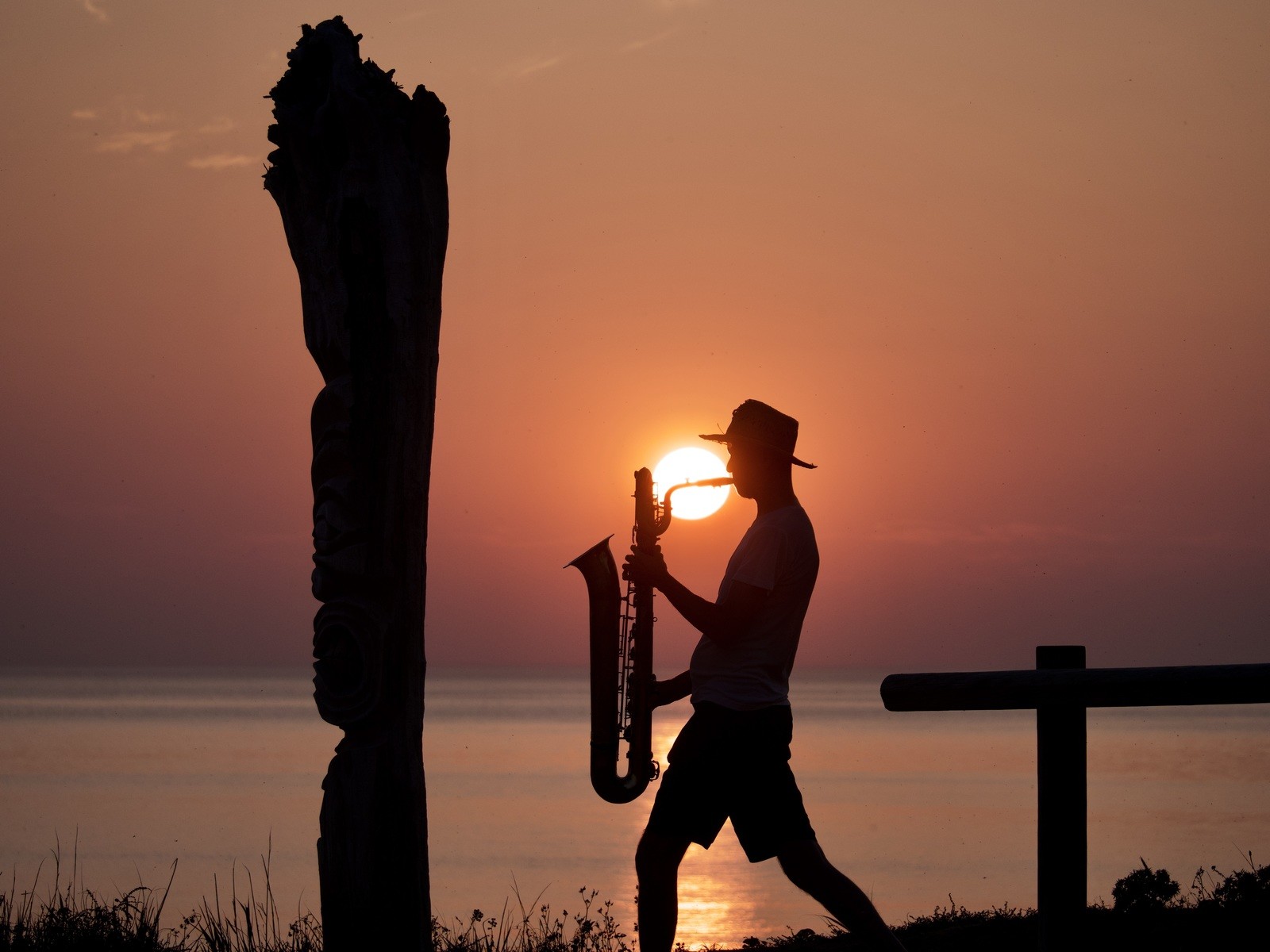 Sunset Aux Sables D'Olonne en Vendée