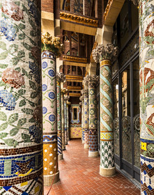 Le palais de la Musique à Barcelone