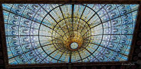 Le palais de la Musique à Barcelone