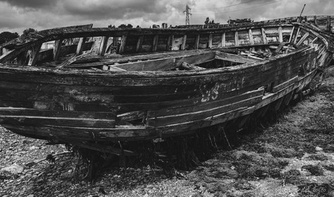 Cimetière de Bateaux de Rostellec - Bretagne