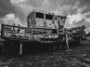 Cimetière de Bateaux de Rostellec - Bretagne