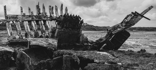 Cimetière de Bateaux de Rostellec - Bretagne