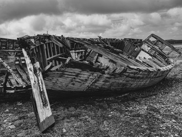 Cimetière de Bateaux de Rostellec - Bretagne