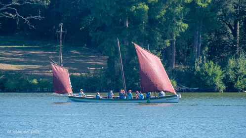 Bateau traditionnel sur la Loire